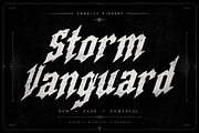Storm Vanguard, a Blackletter Font by Wow Magic (Thumbnail 1 of 5)