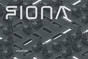Earon Futuristic Tech Font, a Sans Serif Font by baqoos (Thumbnail 2 of 8)