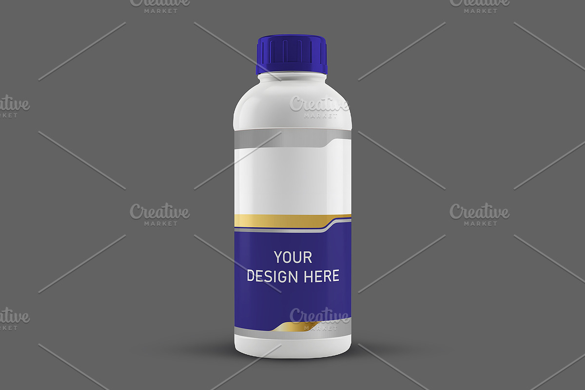 Agricultural Chemical Bottle Mockup, a Mockup by Zans Graphic (Photo 2 of 3)