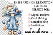 Whimsical Easter Girl Clipart, an Illustration by Daily.Designs (Thumbnail 2 of 7)