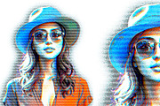 Fineliner Pen Cross Hatching Effect, an Action Add-On by MRI STUDIO (Thumbnail 2 of 13)