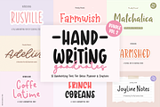 Handwriting Font Bundle, a Handwritten Font by Essentials Studio (Thumbnail 1 of 10)