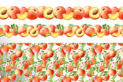 Honey Peaches. Original Watercolor, a Food Illustration by Daria Ustiugova (Thumbnail 19 of 21)