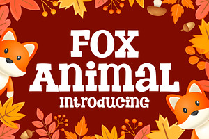 Fox Animal Font