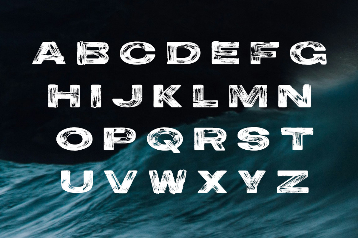 Ocean Grade Font, a Sans Serif Font by The Branded Quotes (Photo 3 of 4)