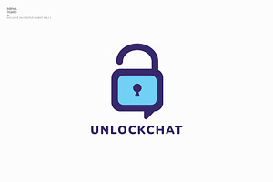 Unlockchat logo