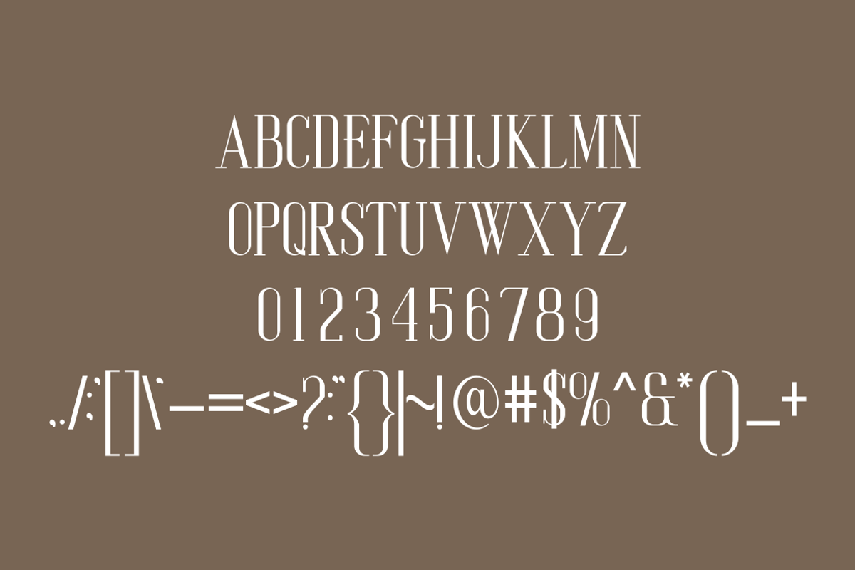 Evanela Font, a Serif Font by albert_kalingga (Photo 5 of 5)