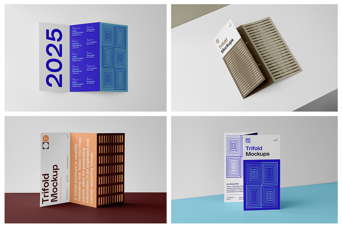 Flayer Trifold and Brochure Mockups, a Mockup by Mr.Mockup™ (Photo 12 of 18)