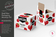 Retail Shelf Box 14 Packaging Mockup, a Packaging Mockup by INCDesign (Thumbnail 1 of 8)