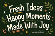 Bright Orchard, a Handwritten Font by Wow Magic (Thumbnail 3 of 4)