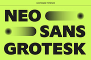 Grotesqon, a Sans Serif Font by graphicook (Thumbnail 2 of 9)