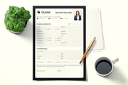 Registration Form Two Page, a Stationery Template by iDoodle Studio (Thumbnail 4 of 4)
