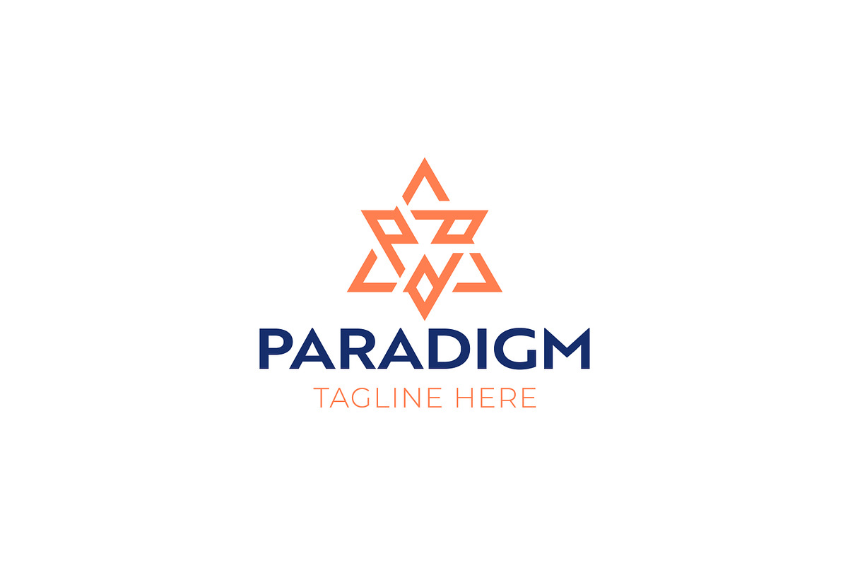 Triangle Logo Paradigm Concept, a Branding & Logo Template by Signatoro (Photo 1 of 3)