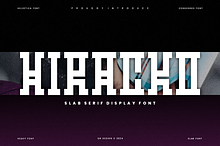 Hiracko - Modern Slab Font