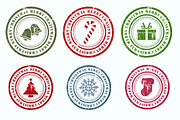Christmas Circle Photoshop Brushes preview 5