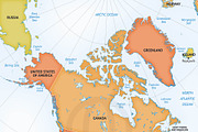Bundle of 8 vector continent maps, a Graphic by One Stop Map (Thumbnail 5 of 5)