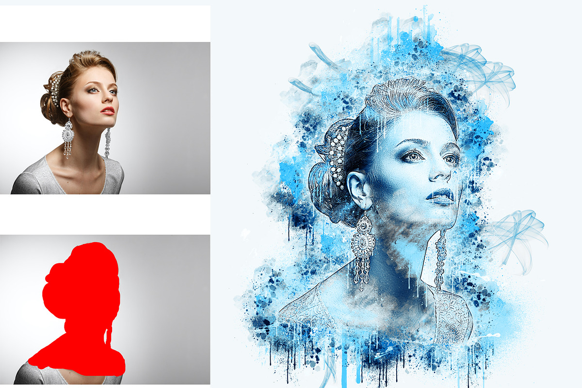 Abstract Painting Action 2, an Action Add-On by MRI STUDIO (Photo 10 of 10)