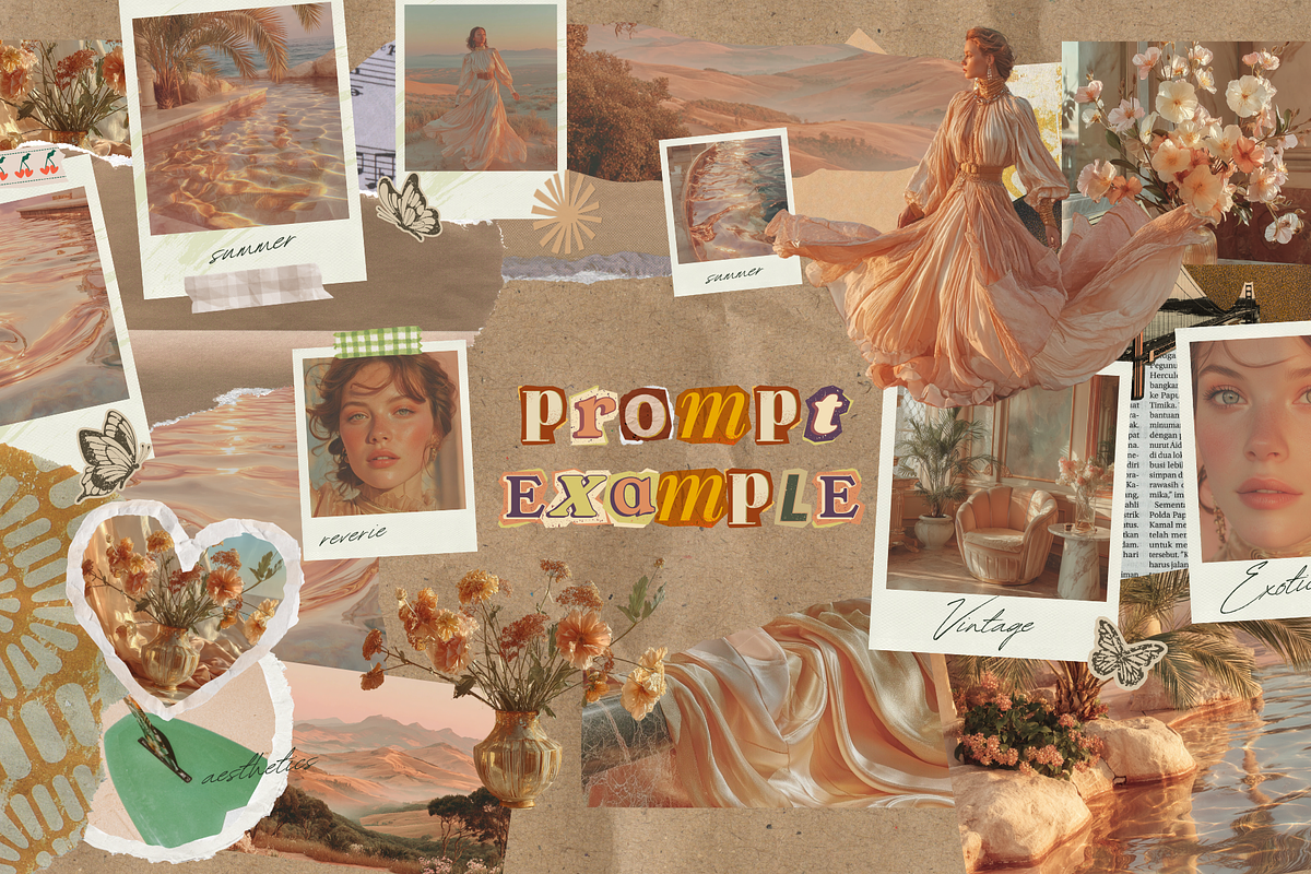 Golden Reverie AI Art & Prompt, a Decorative Illustration by Artimind Studio (Photo 7 of 11)