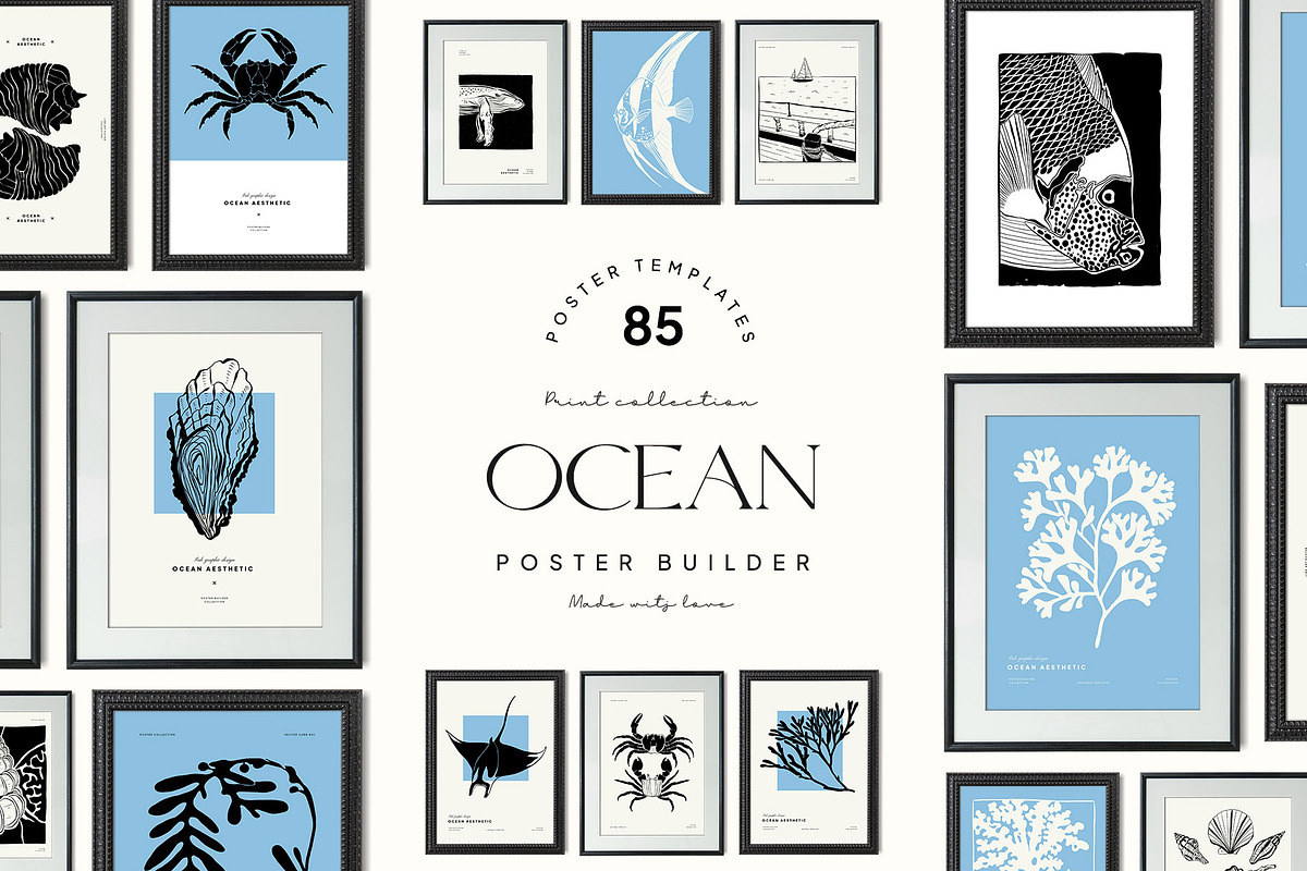 Ocean | Poster Builder, an Animal Illustration by KetteCreate (Photo 1 of 15)