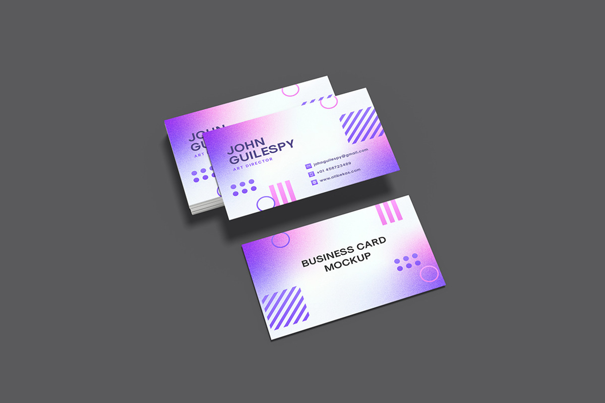Business Card Mockup, an Advertising Mockup by Alhaytar (Photo 2 of 4)