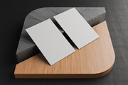 Business Card Mockup, an Advertising Mockup by Alhaytar (Thumbnail 3 of 3)