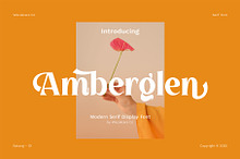 Amberglen - Modern Serif Font