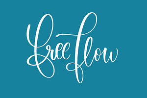 Free Flow Procreate Brush