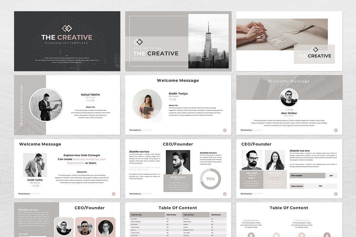 The Creative Google Slides Template, a Presentation Template by WhiteGraphic (Photo 5 of 6)