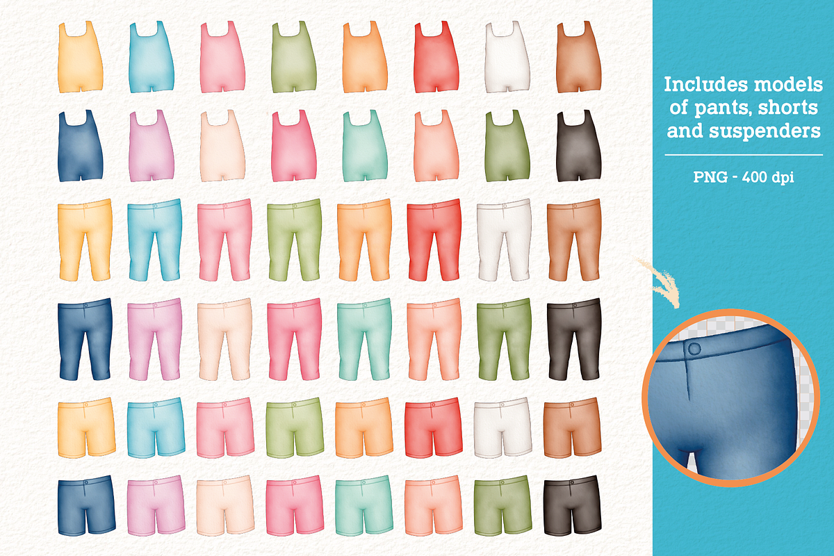 Boys - Cliparts Set, an Illustration by Estudio Daiane Barbosa (Photo 7 of 11)