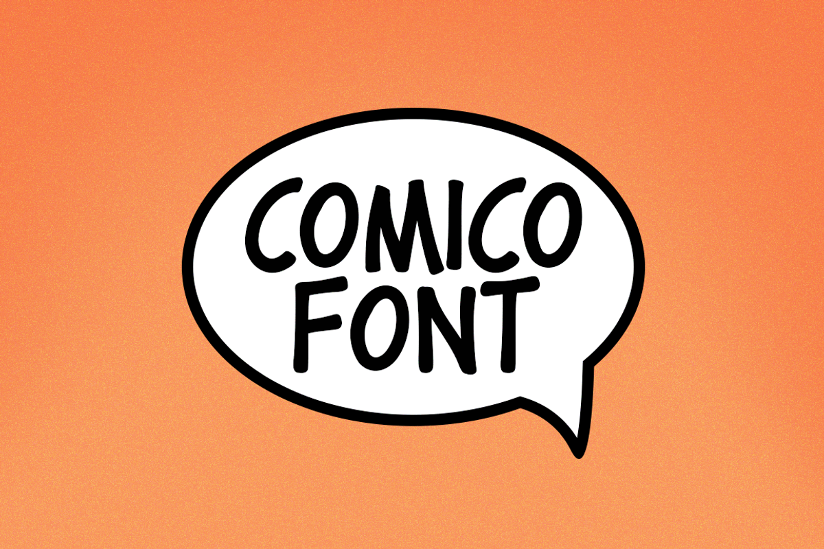 Comico Dialogue, a Script Font by DonMarciano (Photo 1 of 5)