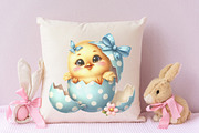 Baby chicken Easter day sublimation, an Illustration by RobertsArt (Thumbnail 7 of 7)