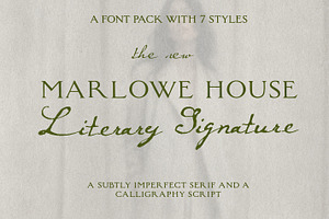 Calligraphy Ink Script Vintage Serif, a Handwritten Font by Laras Wonderland