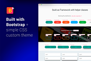 10 ready-made Bootstrap Templates, a Bootstrap Template by Bootstraptor (Thumbnail 6 of 15)