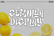 Semulla - Trippy Liquid Font, a Handwritten Font by tebaltipislab (Thumbnail 10 of 10)