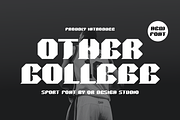 Other College Font, a Serif Font by QR Design Studio (Thumbnail 1 of 7)