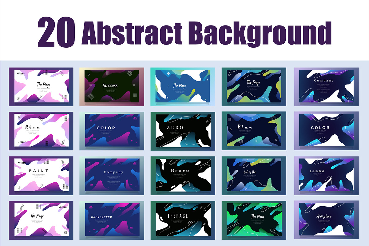 Abstract background vector, a Decorative Illustration by foxndeer (Photo 1 of 4)