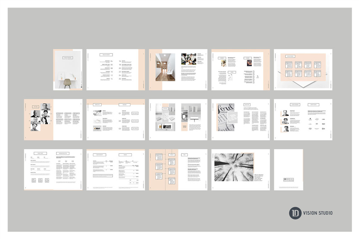Project Proposal Template 005, a Brochure Template by ID Vision Studio (Photo 15 of 16)