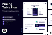 Pricing - Section Website, a Websites & App Template by SLAB! Design (Thumbnail 1 of 4)