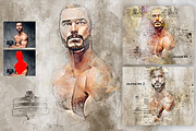 Journal Art Photoshop Action, an Action Add-On by GorynArt (Thumbnail 5 of 17)
