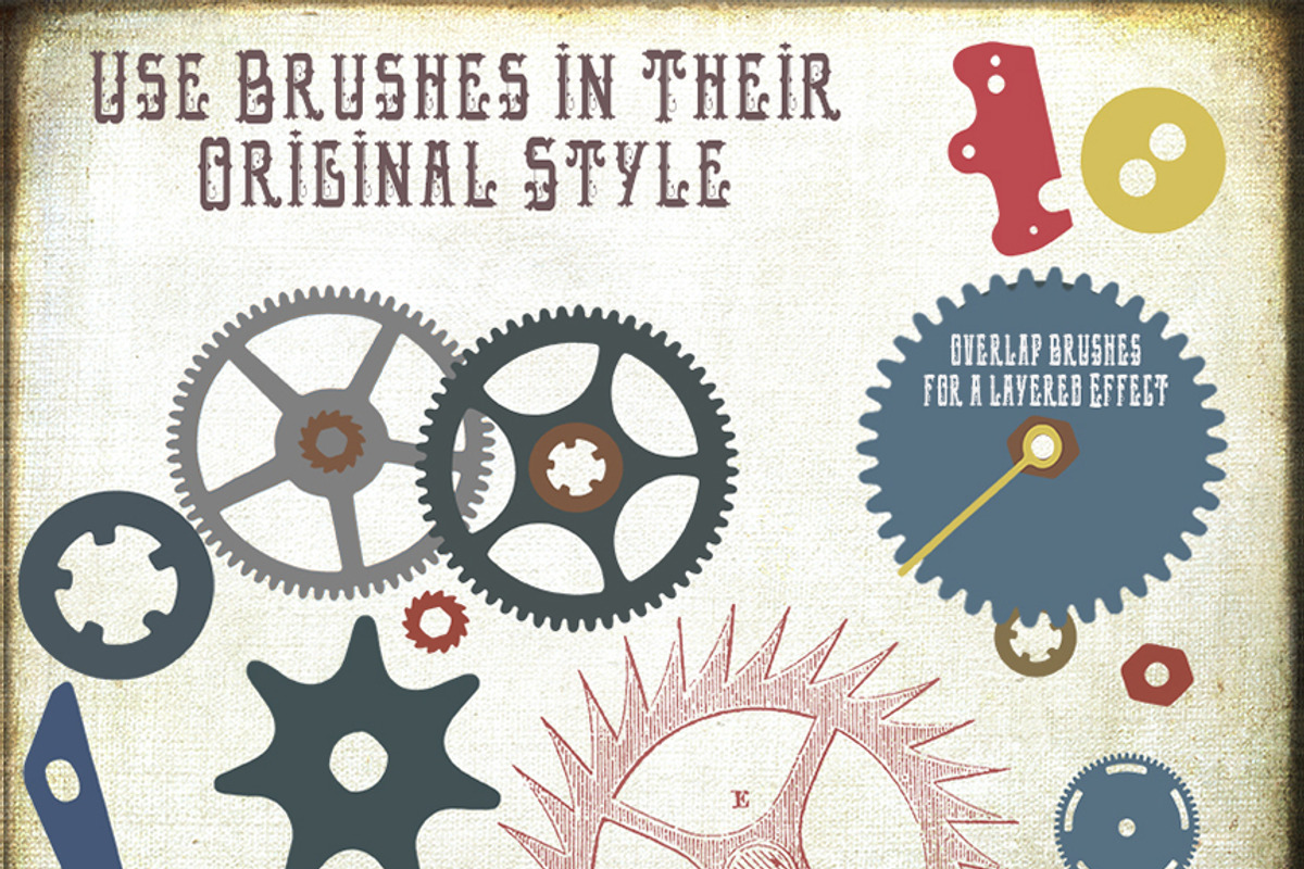 Steampunk Watch & Gear Brushes +, a Brush Add-On by Lone Star I&D (Photo 4 of 5)