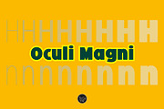 Oculi Magni, a Sans Serif Font by TeGeType foundry (Thumbnail 5 of 5)