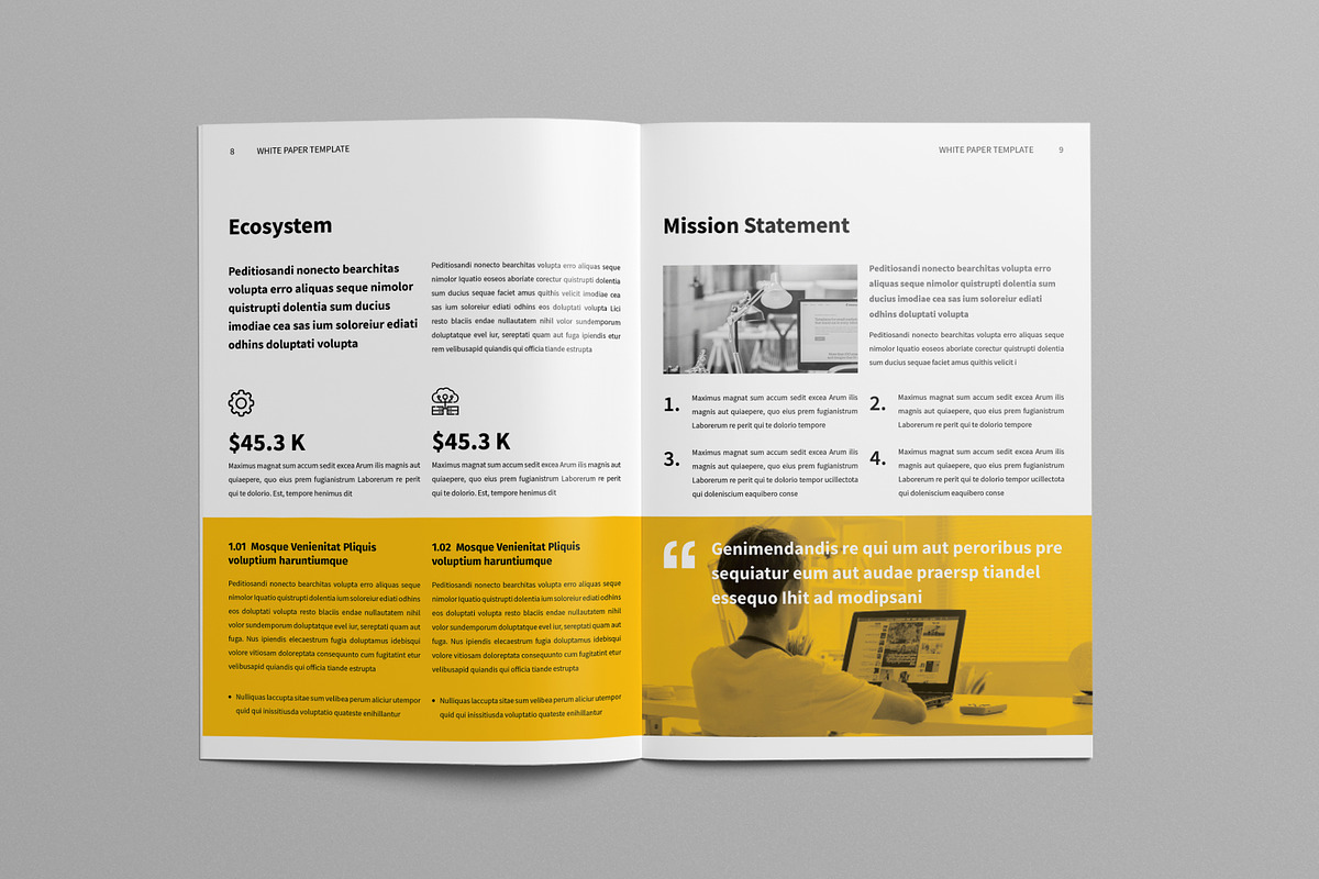 White Paper Template | Word & Canva preview 5