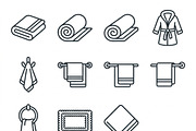 Bundles Set Soap Boutique Icon, an Outline Icon by adenpinkstore (Thumbnail 6 of 12)