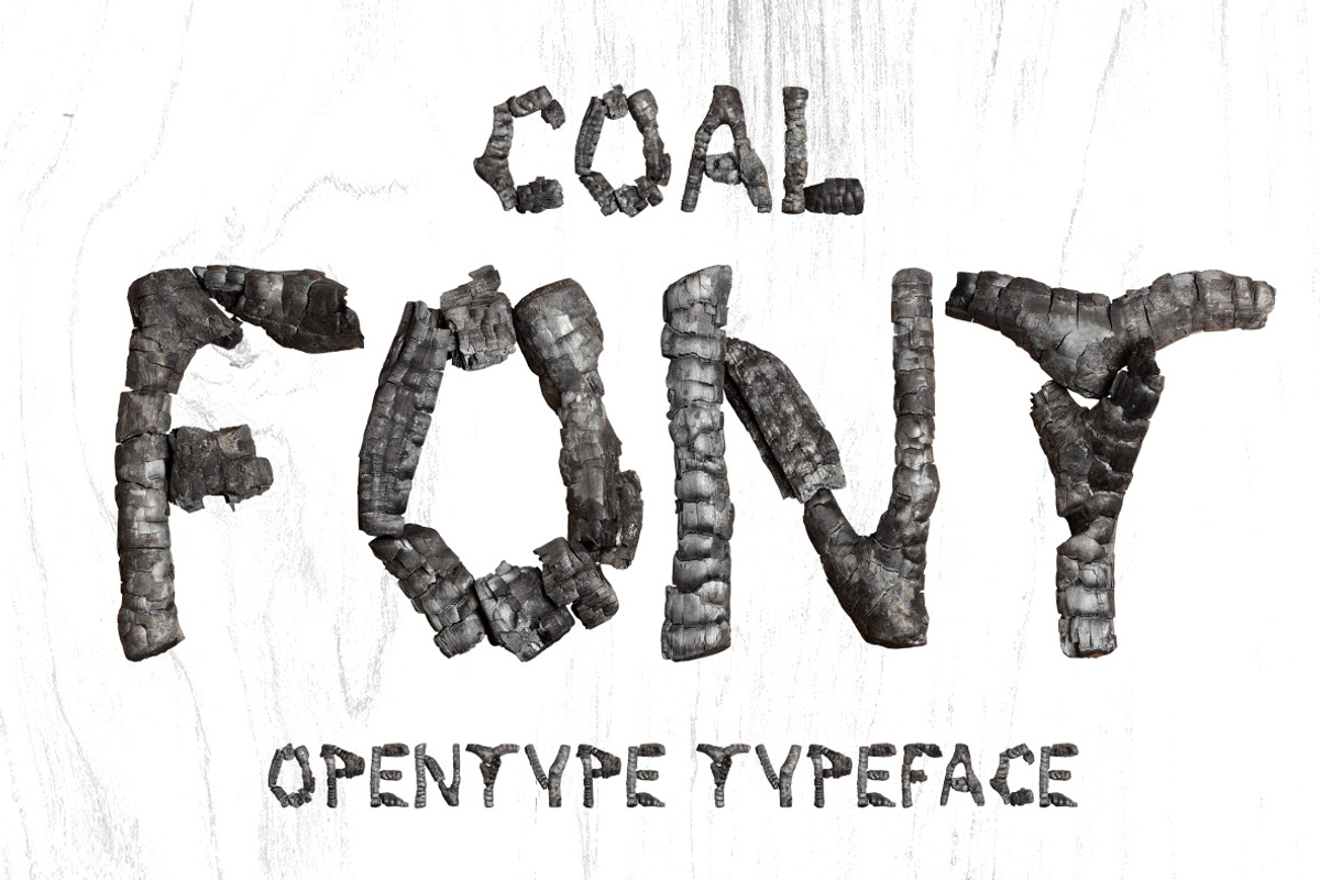 Coal Font, a Blackletter Font by Handmadefont (Photo 1 of 9)