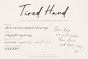 Tired Hand, a Handwritten Font by LetterStock (Thumbnail 6 of 7)