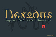 Nexodus, a Serif Font by Fontanatype (Thumbnail 1 of 11)
