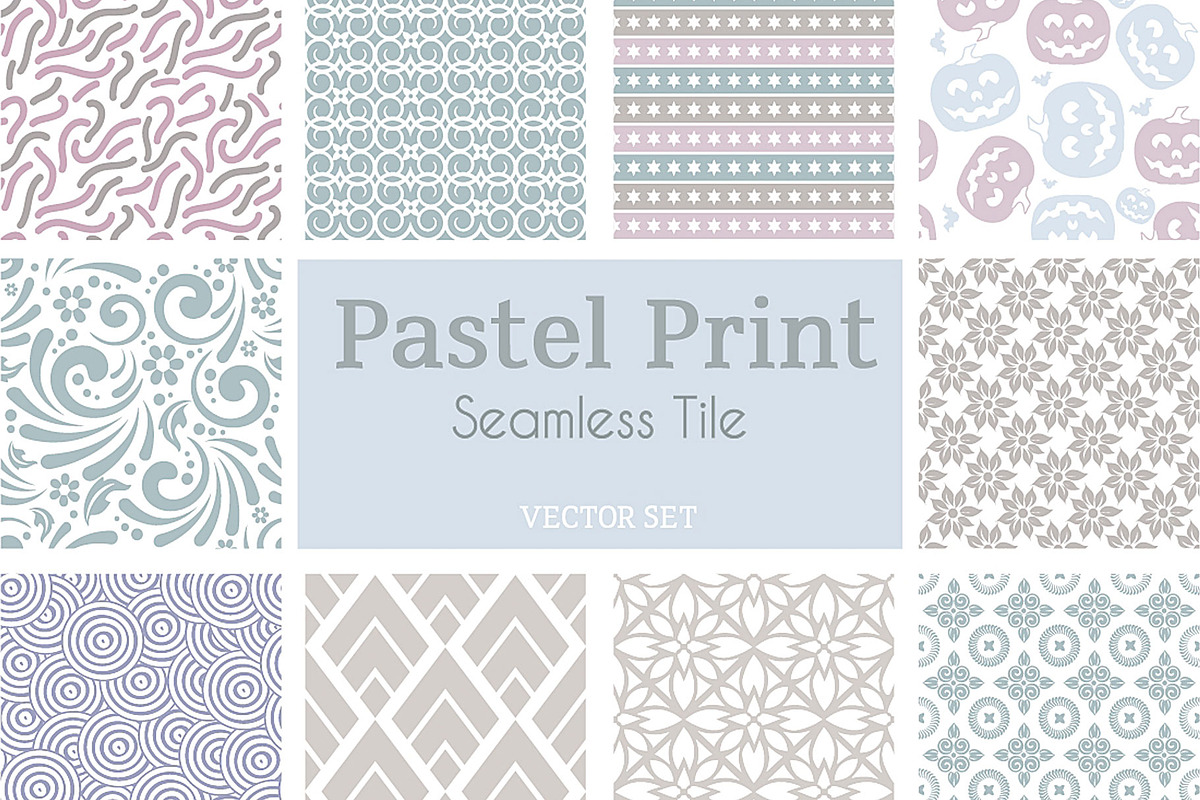Silhouette of a floral pattern set, a Pattern Graphic by AlexZeL (Photo 1 of 3)