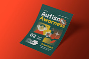 World Autism Day Flyer, a Flyer Template by Neermana (Thumbnail 2 of 4)