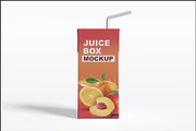 Juice Box Mockup, a Packaging Mockup by mockupbuys (Thumbnail 1 of 3)