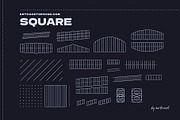 Lettering Grid Procreate Stamps, a Brush Add-On by Artcoast Std. (Thumbnail 3 of 4)